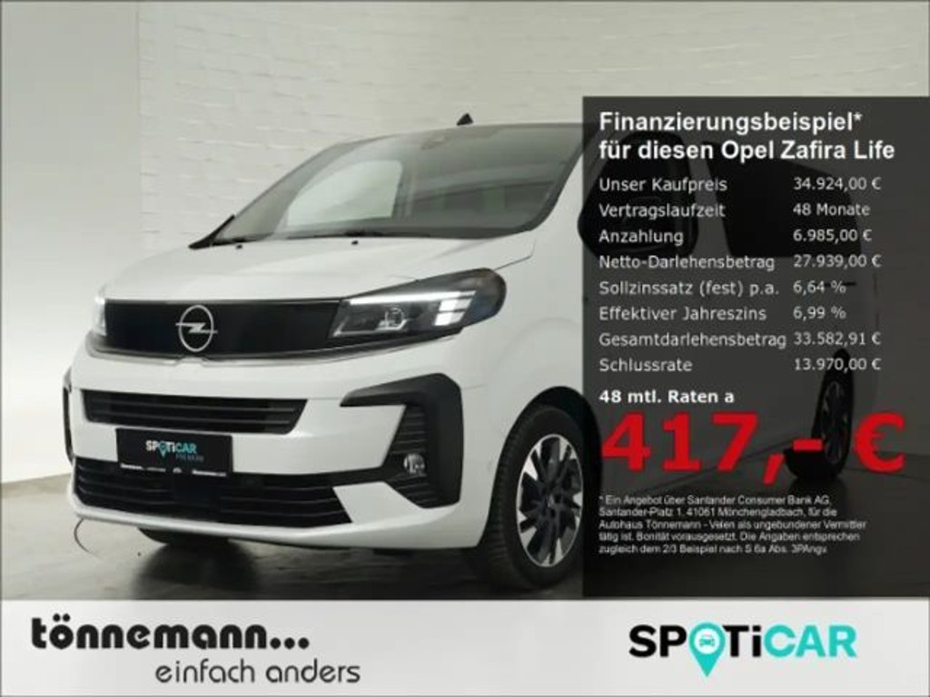 Opel Zafira Life 2024 Diesel