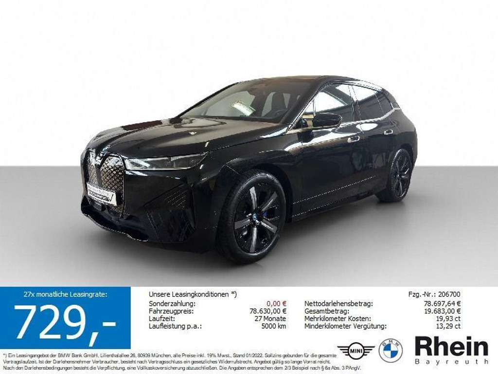 BMW iX 2024 Elektrisch