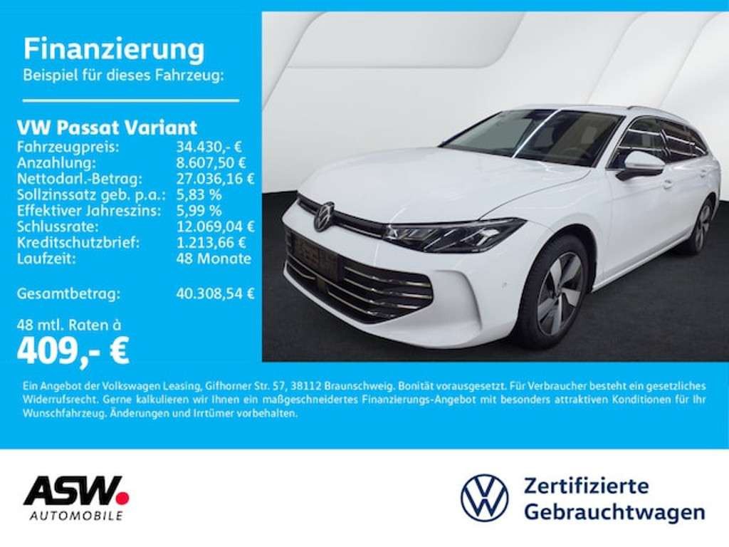 Volkswagen Passat 2025 Benzine