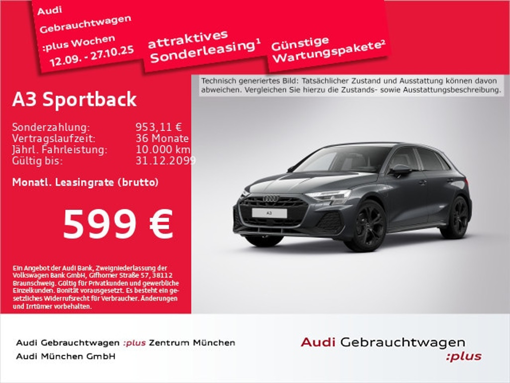 Audi A3 2025 Hybride Benzine