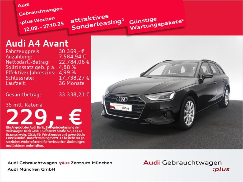 Audi A4 2022 Benzine