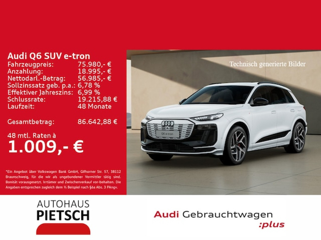 Audi Q6 e-tron 2025 Elektrisch