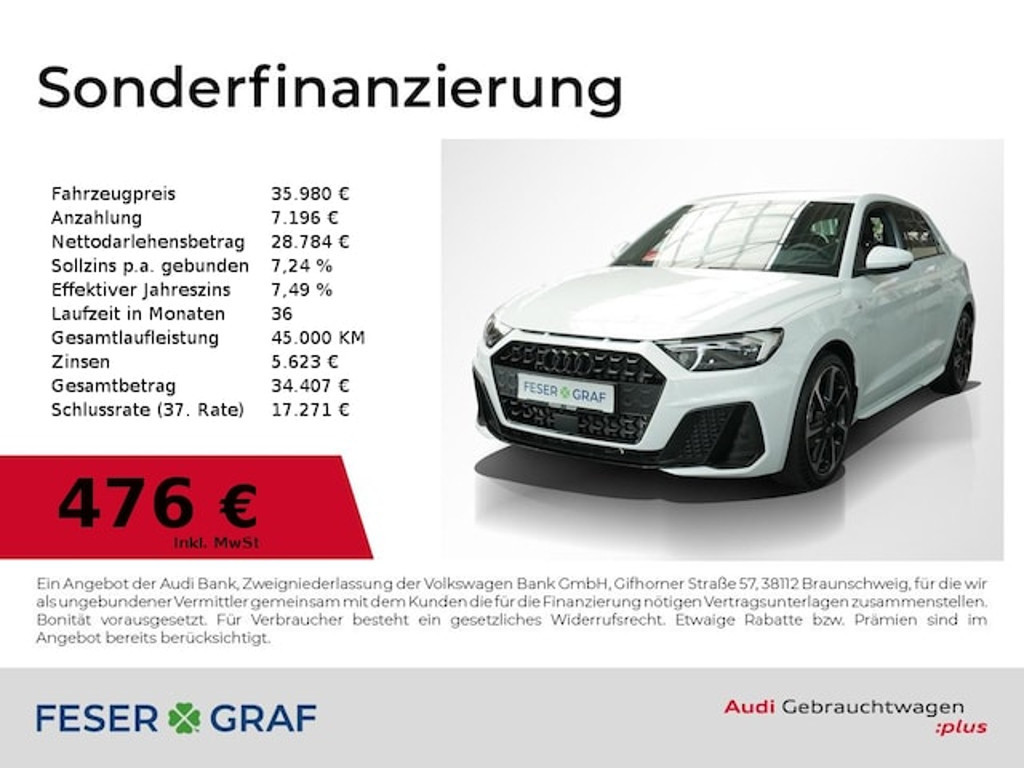 Audi A1 2025 Benzine