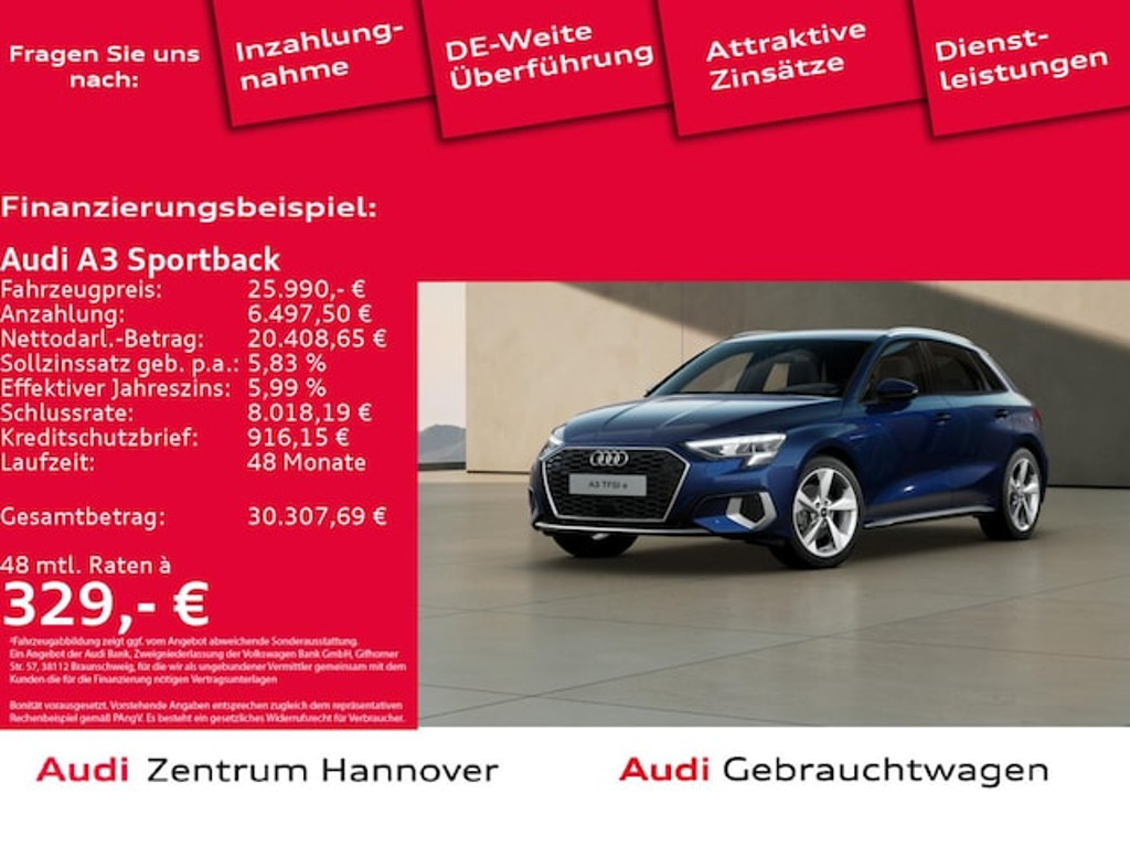 Audi A3 2022 Hybride Benzine