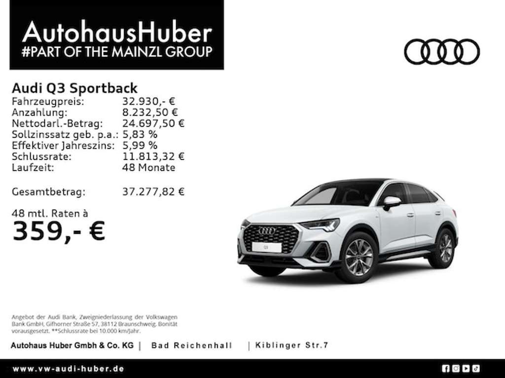Audi Q3 2024 Benzine