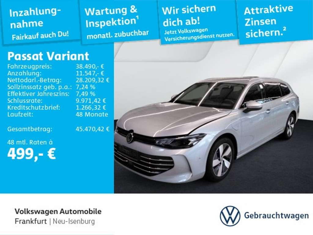 Volkswagen Passat 2025 Hybride Benzine