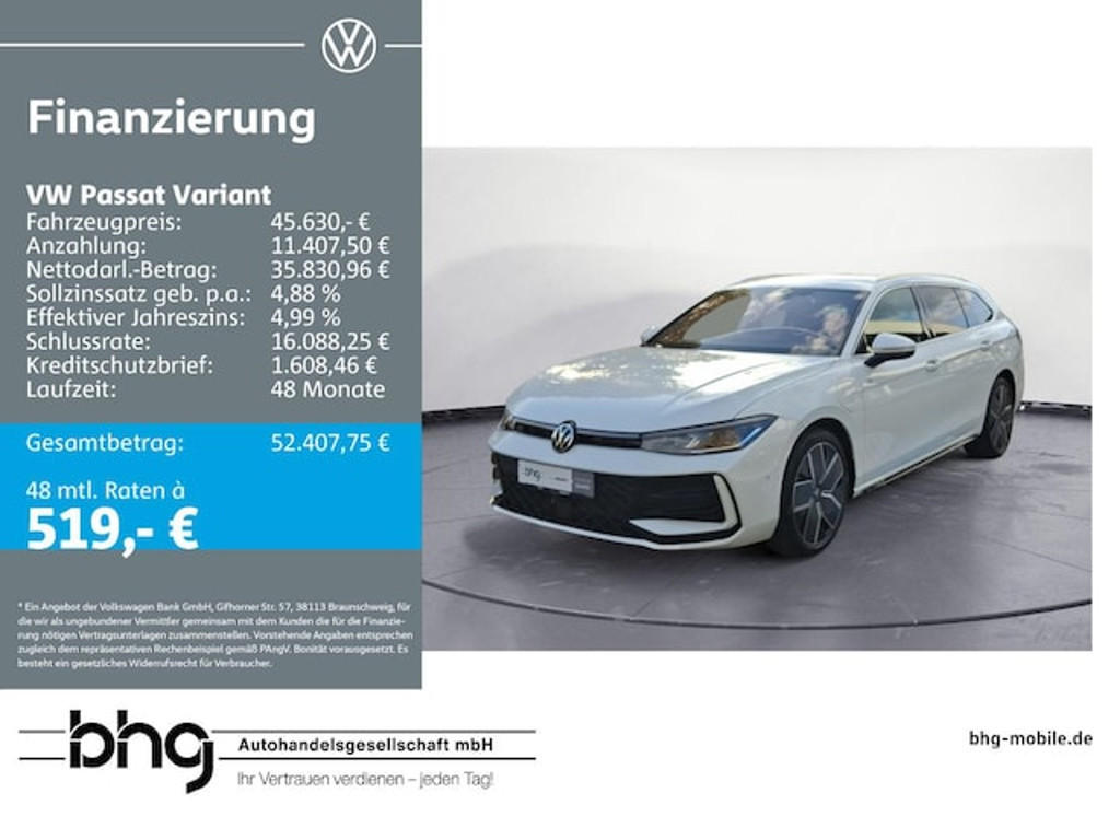 Volkswagen Passat 2025 Hybride Benzine