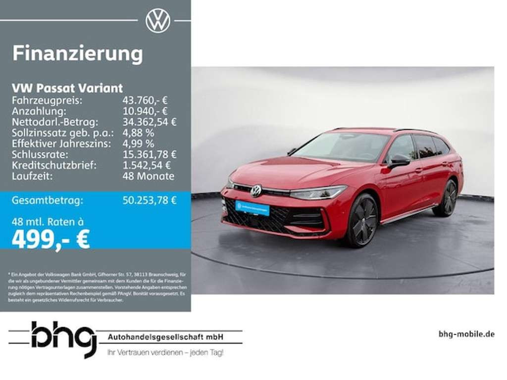 Volkswagen Passat 2025 Hybride Benzine