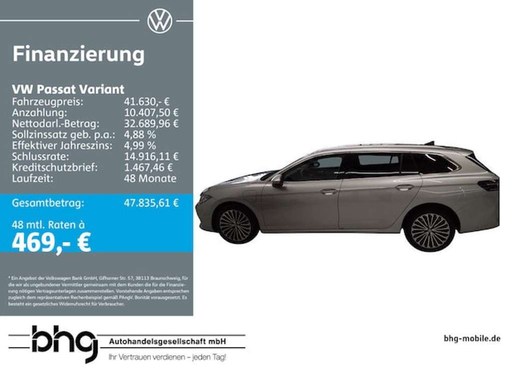 Volkswagen Passat 2025 Hybride Benzine