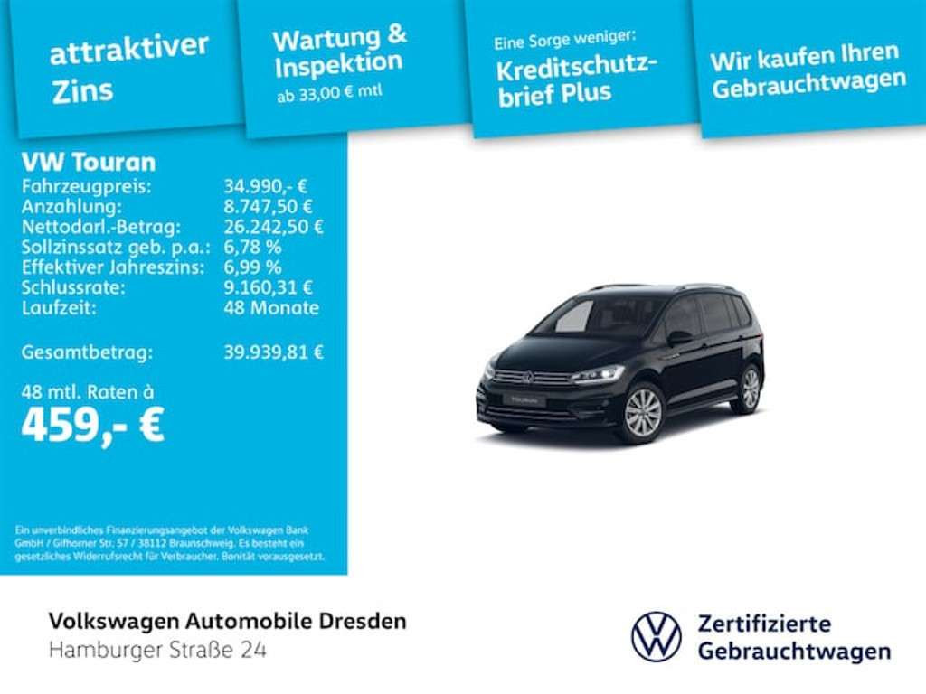 Volkswagen Touran 2025 Benzine