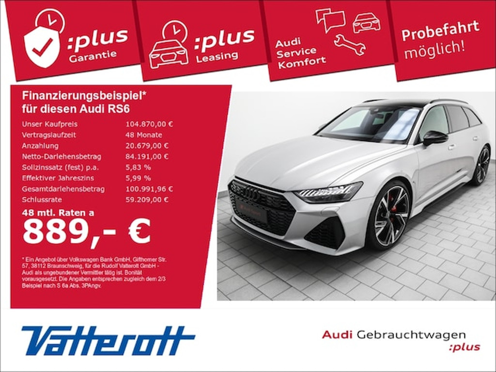 Audi RS6 2023 Benzine