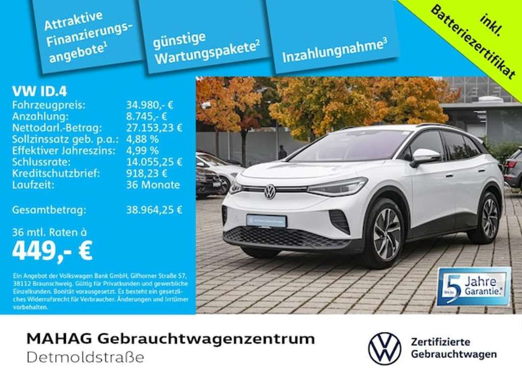 Volkswagen ID.4 2025 Elektrisch