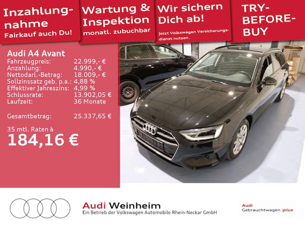 Audi A4 2022 Benzine