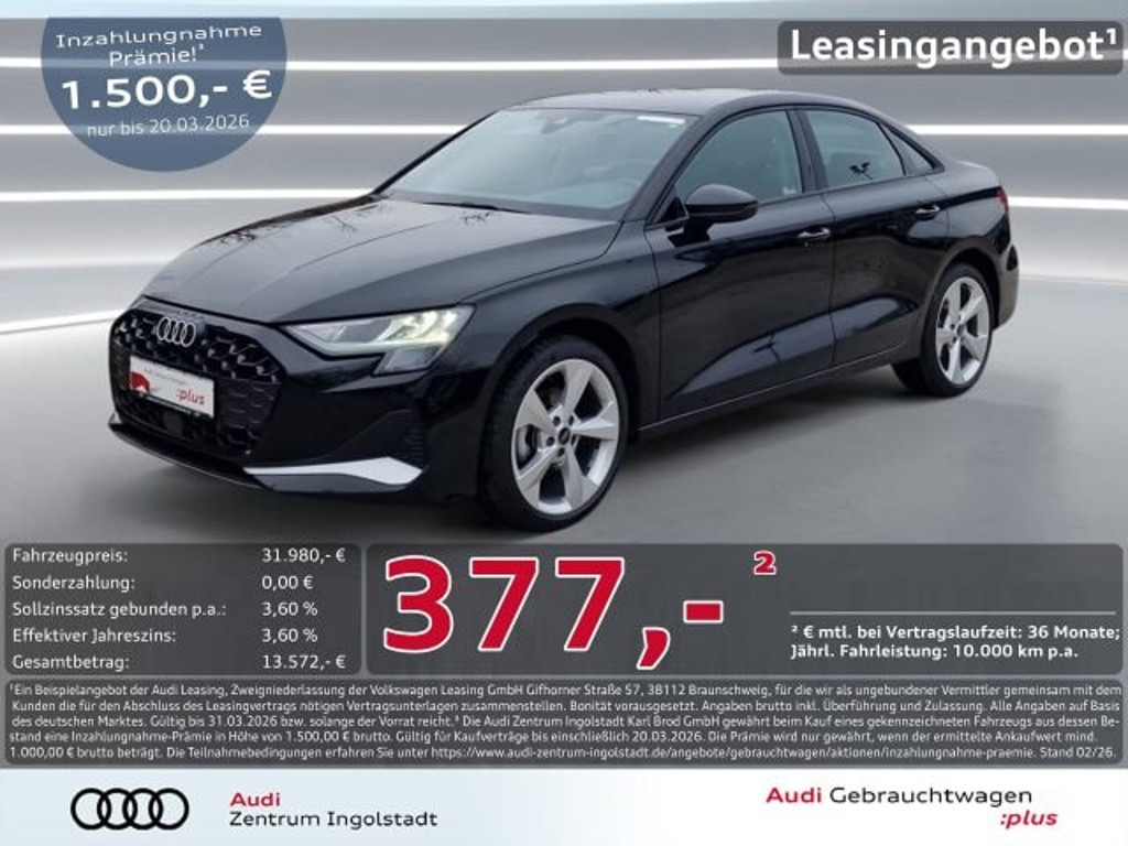 Audi A3 2025 Benzine