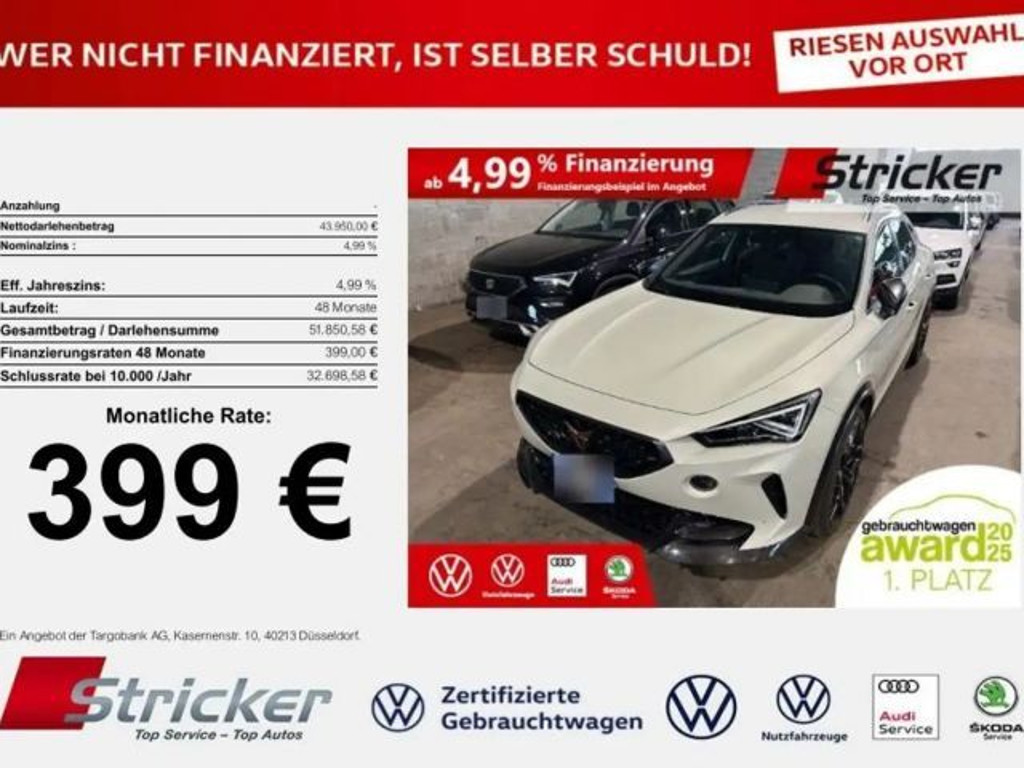 Cupra Formentor 2024 Benzine