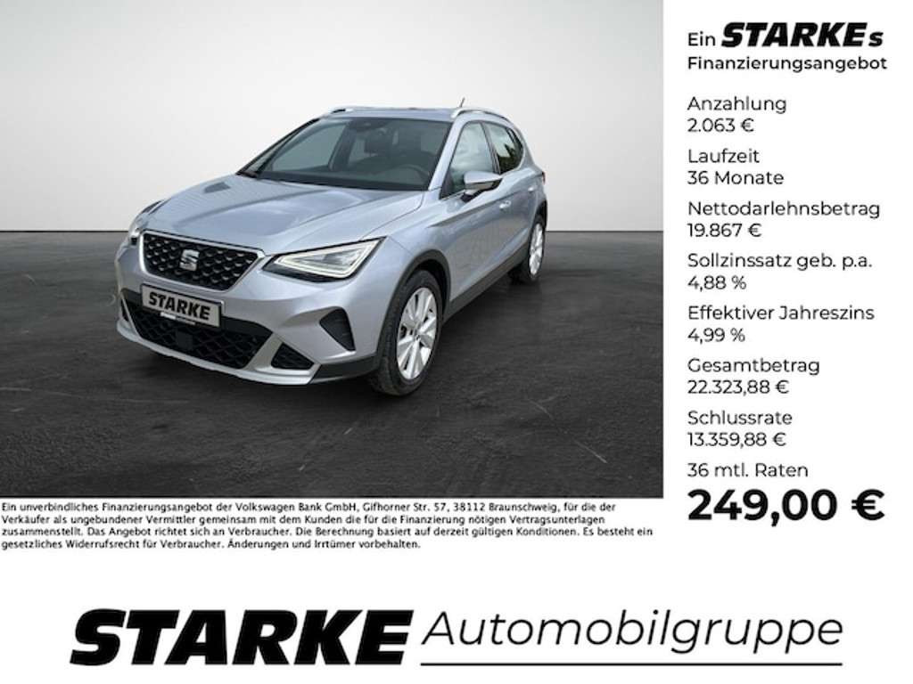Seat Arona 2022 Benzine