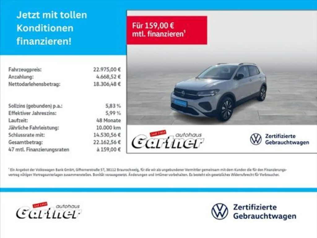 Volkswagen T-Cross 2025 Benzine