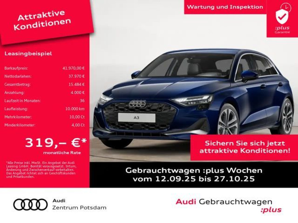 Audi A3 2025 Benzine