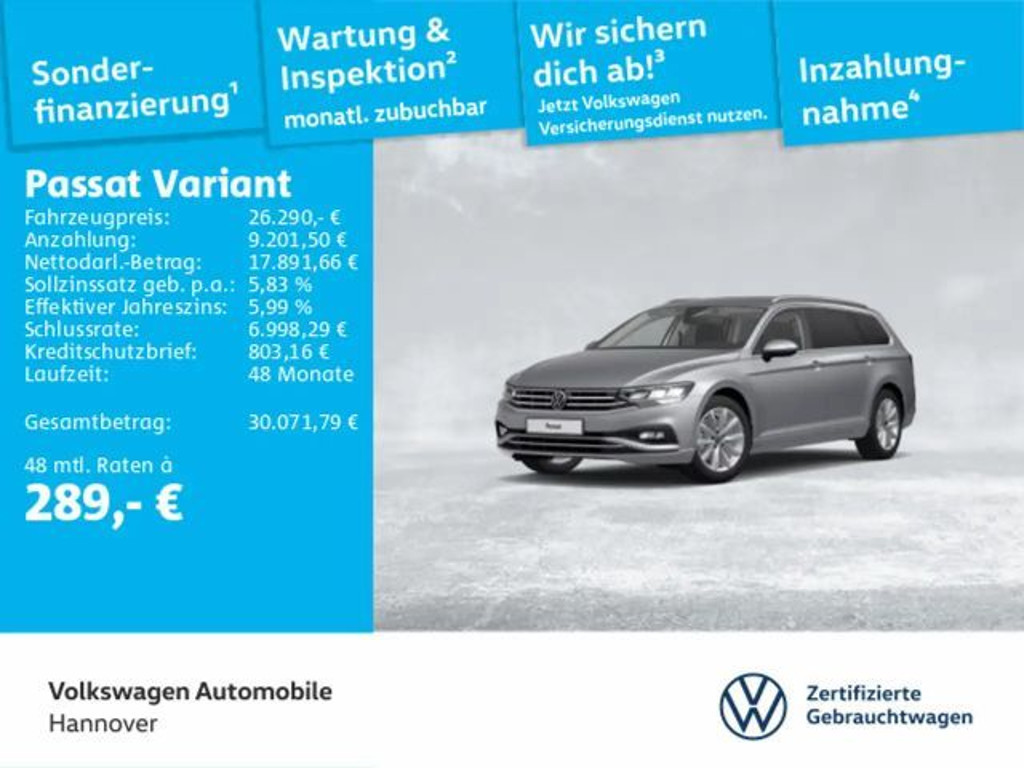 Volkswagen Passat 2023 Benzine