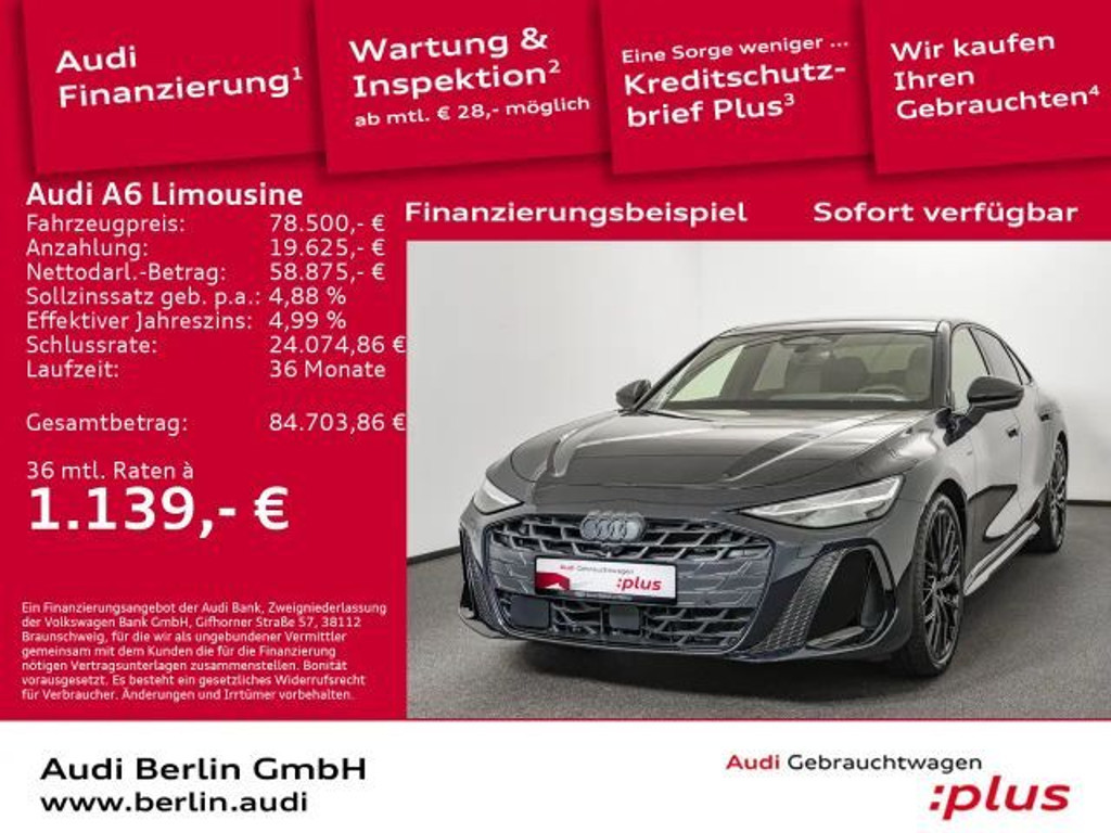 Audi A6 2025 Hybride Benzine