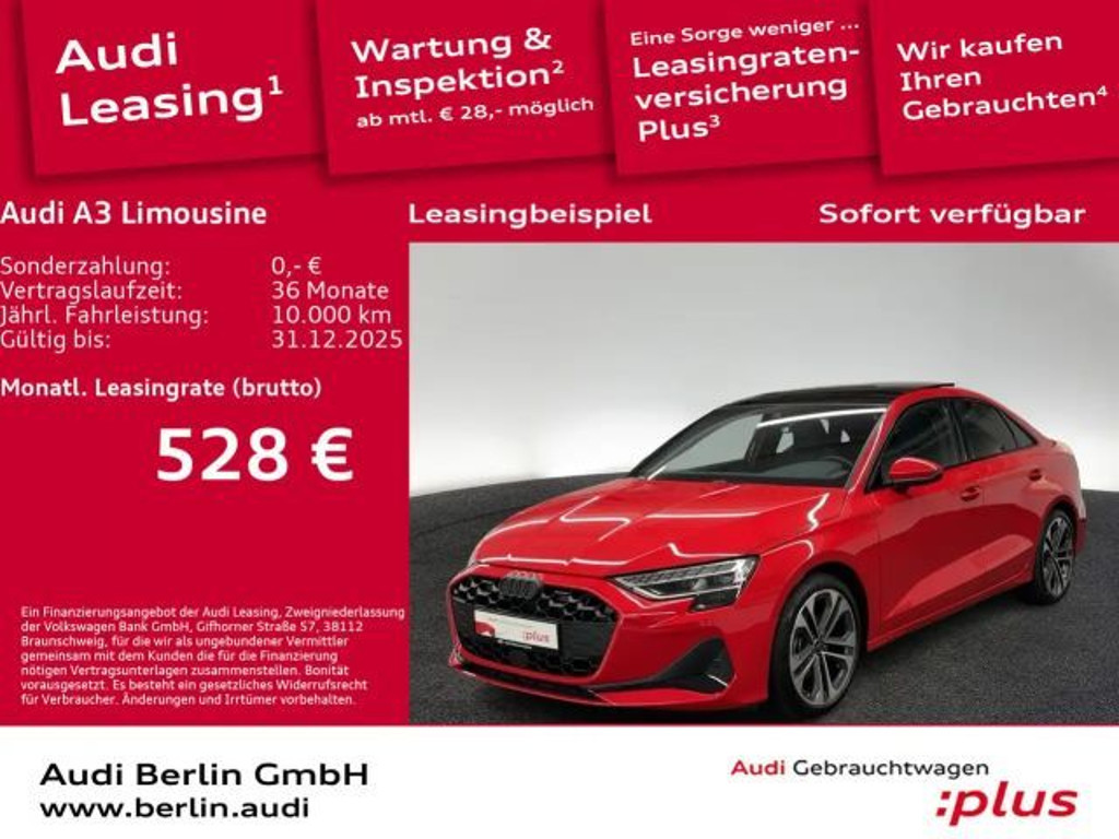 Audi A3 2025 Benzine