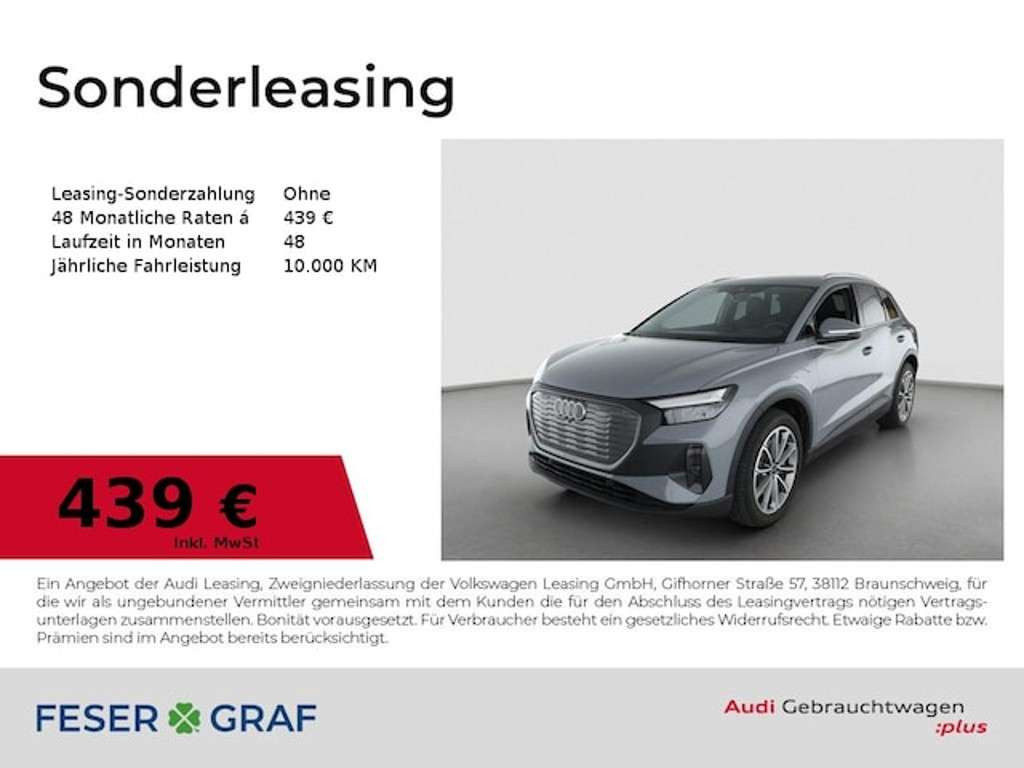 Audi Q4 e-tron 2025 Elektrisch