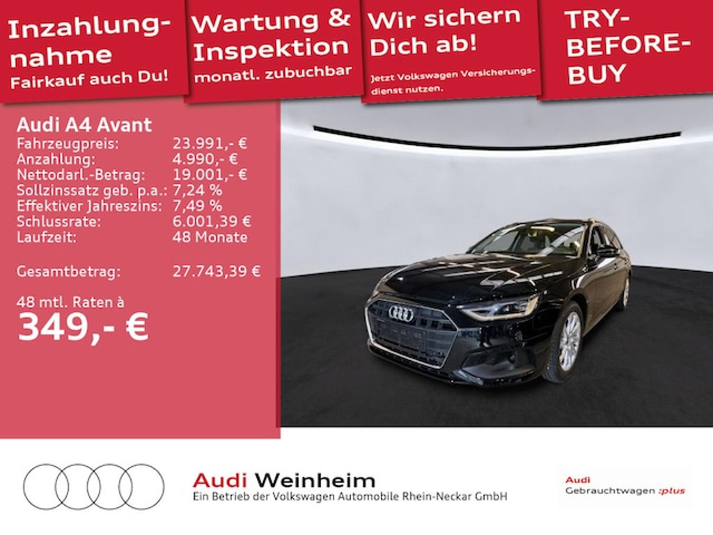 Audi A4 2022 Benzine