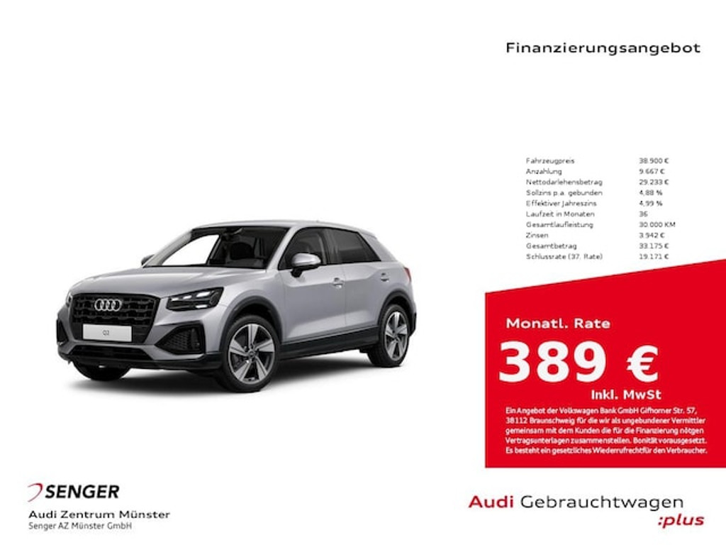 Audi Q2 2023 Benzine