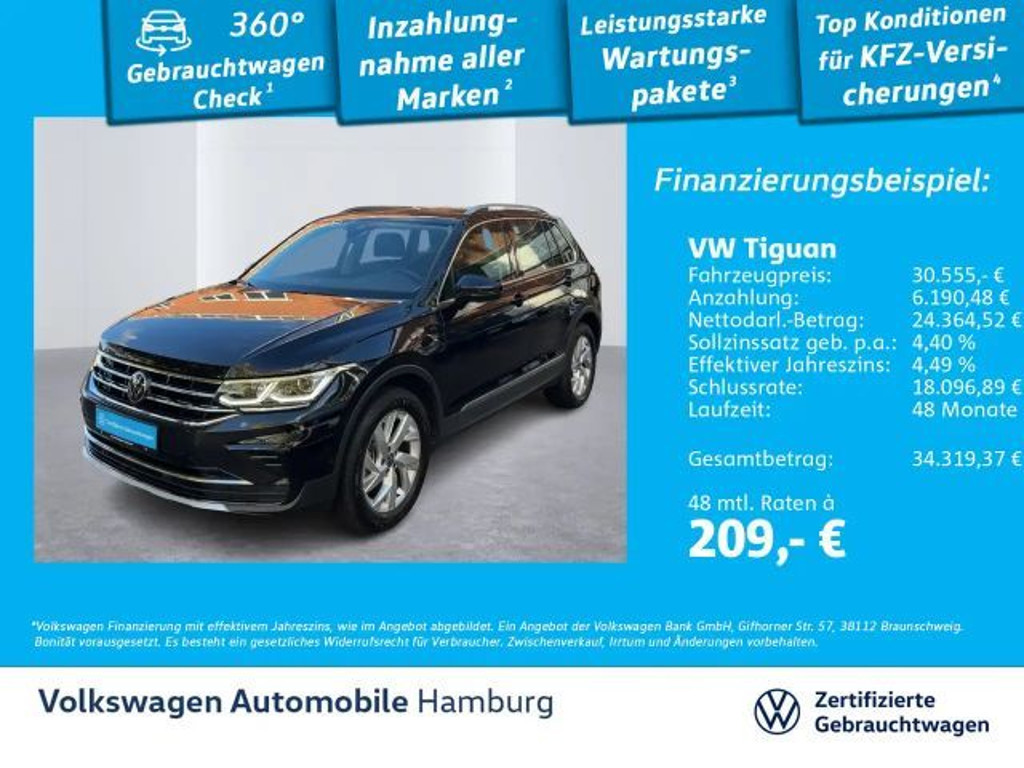 Volkswagen Tiguan 2022 Hybride Benzine