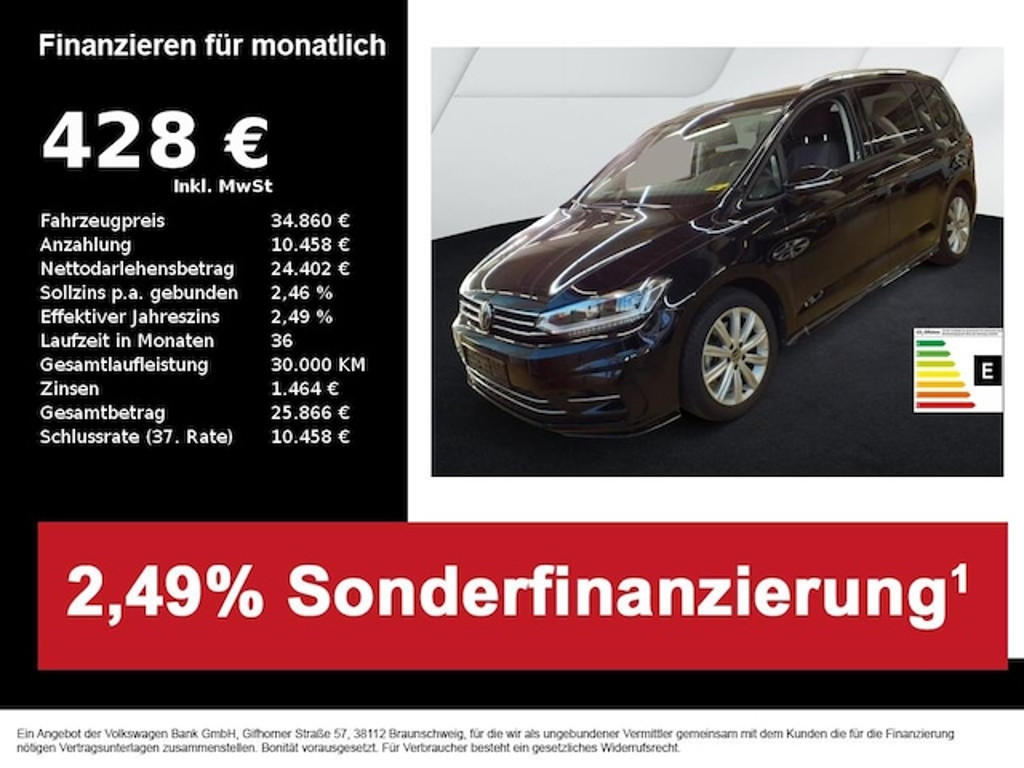 Volkswagen Touran 2025 Benzine