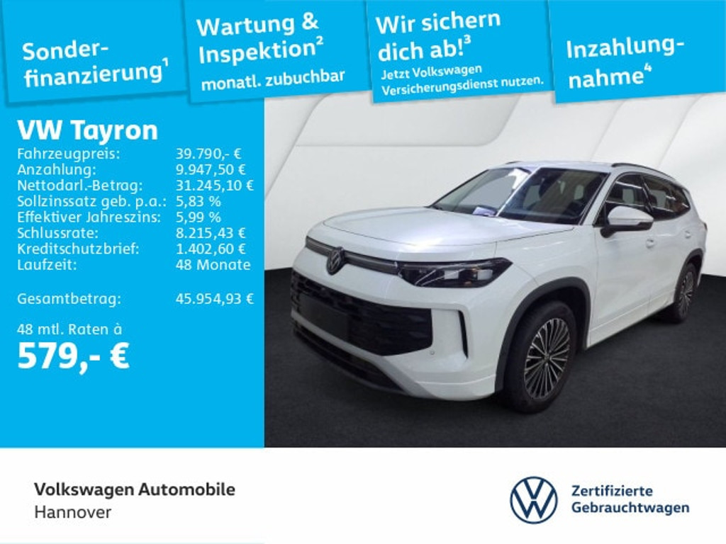 Volkswagen Tayron 2025 Benzine