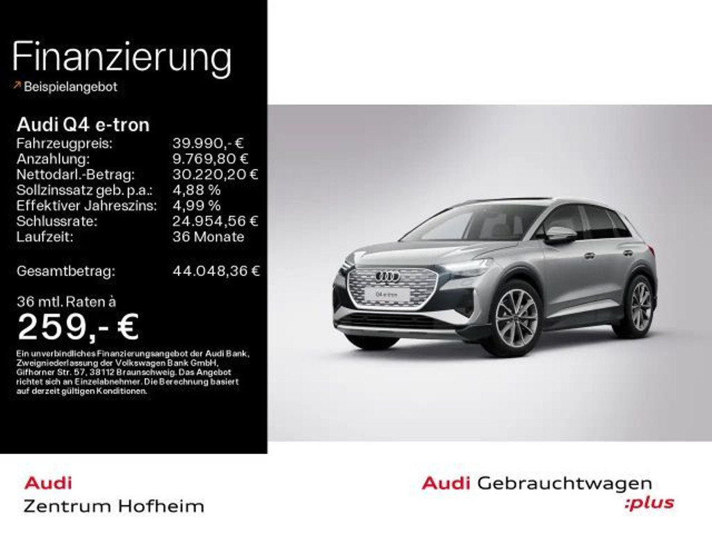 Audi Q4 e-tron