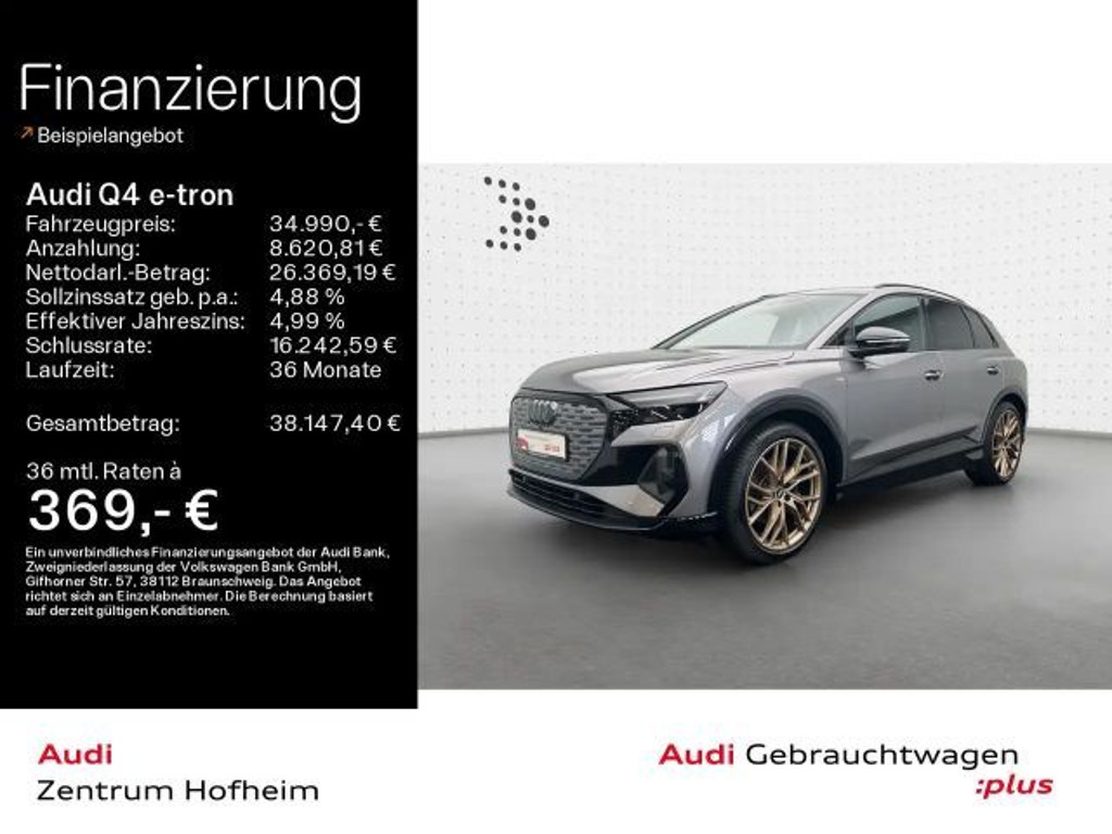 Audi Q4 e-tron 2021 Elektrisch