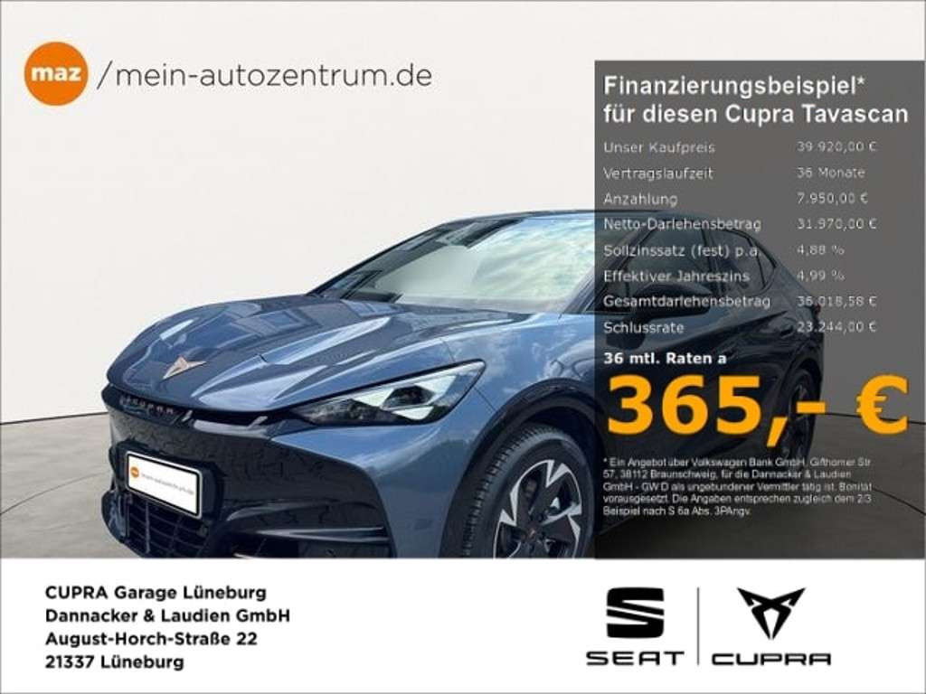 Cupra Tavascan 2024 Elektrisch