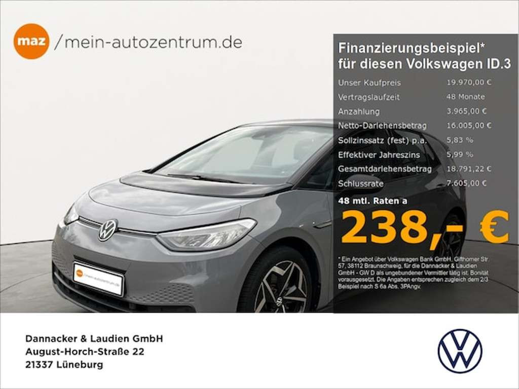 Volkswagen ID.3 2021 Elektrisch