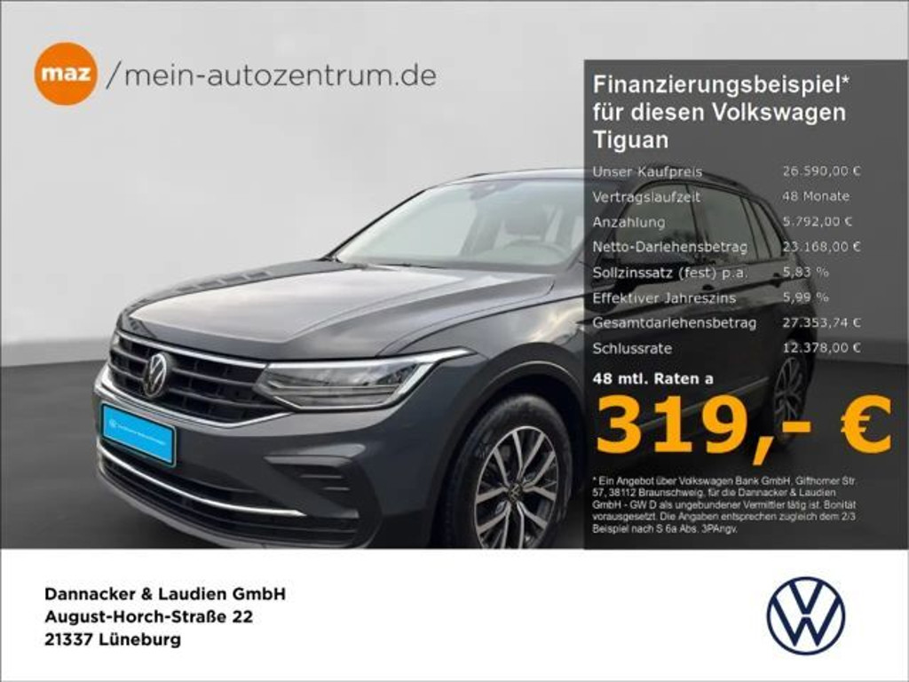 Volkswagen Tiguan 2022 Benzine
