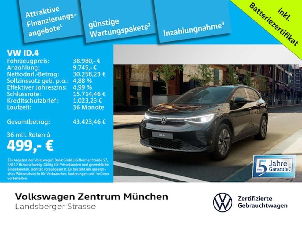Volkswagen ID.4 2025 Elektrisch