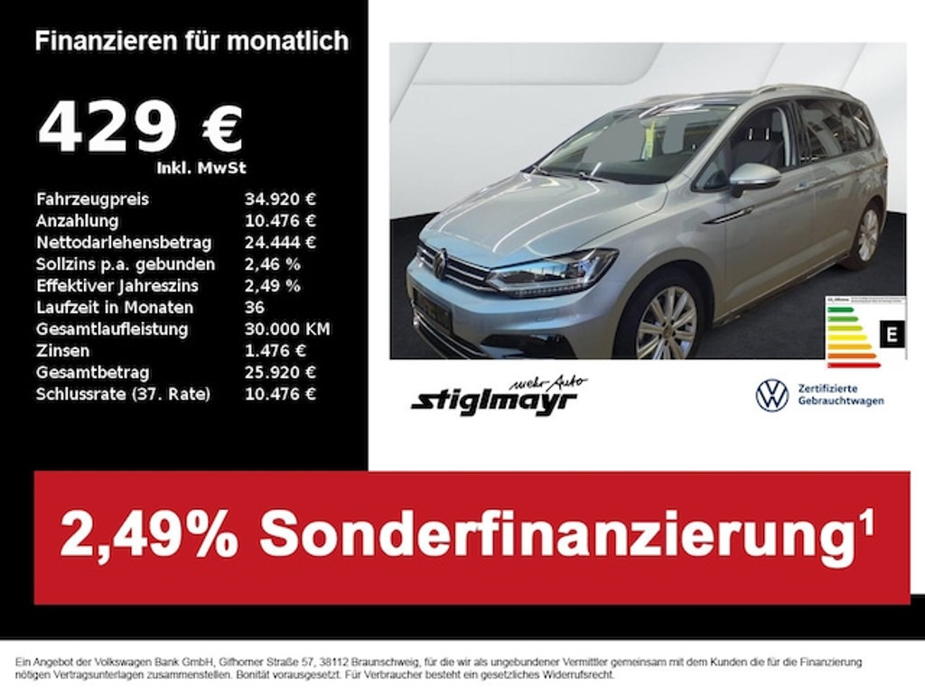 Volkswagen Touran 2025 Benzine