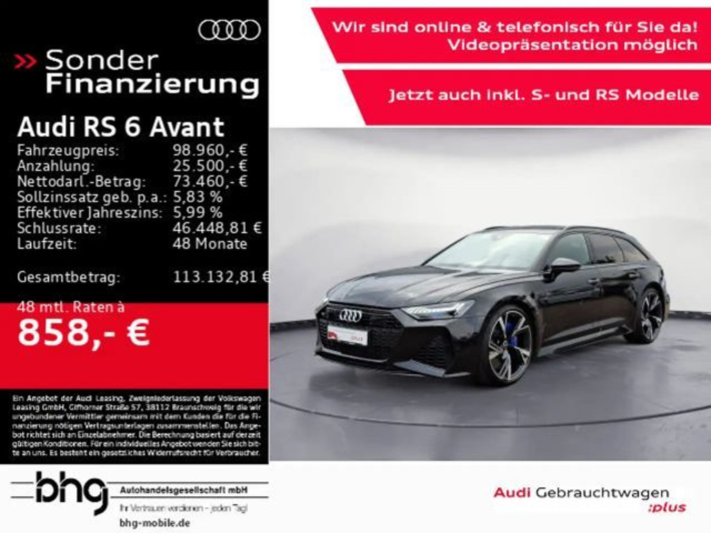 Audi RS6 2022 Benzine