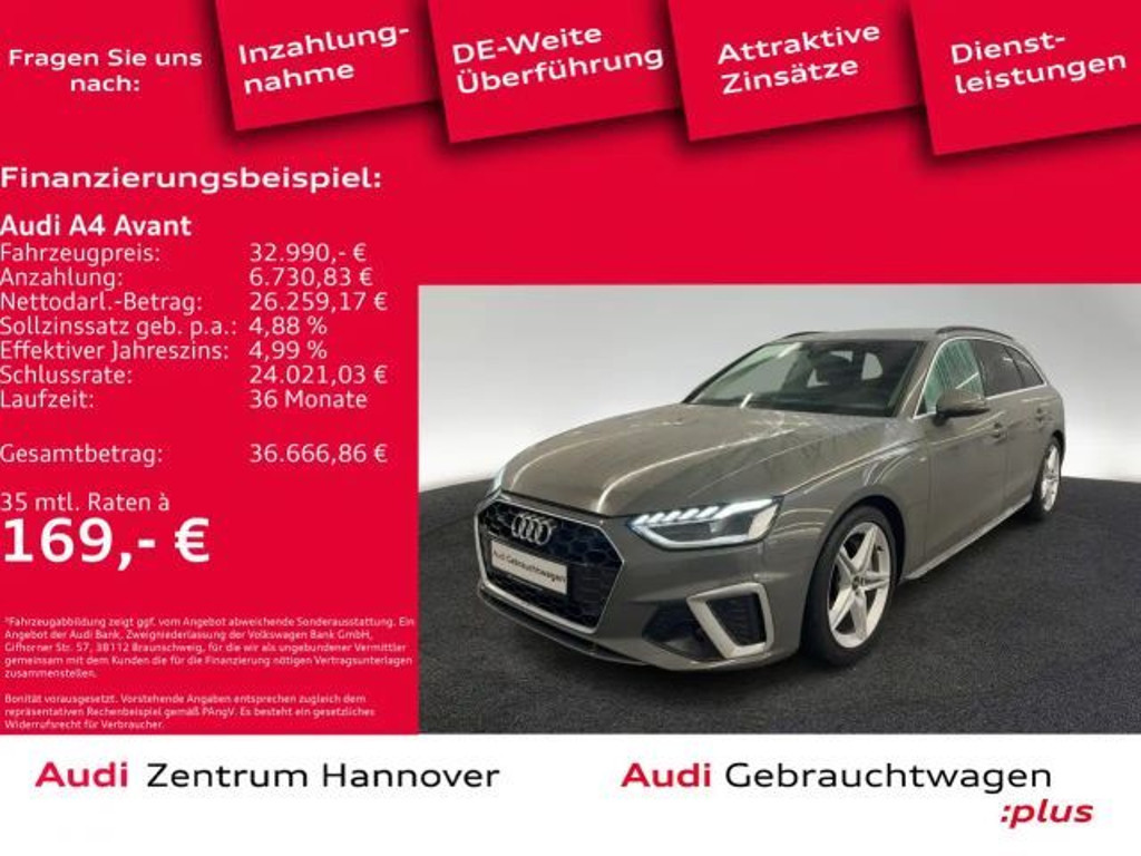 Audi A4 2022 Benzine