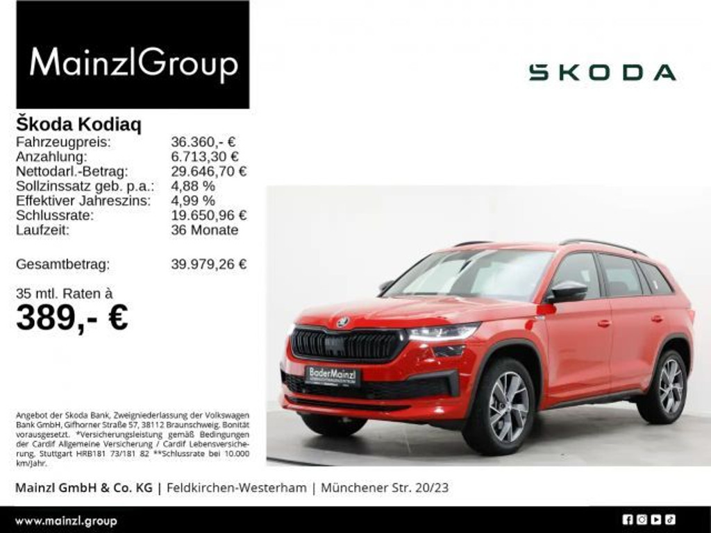Skoda Kodiaq 2022 Diesel