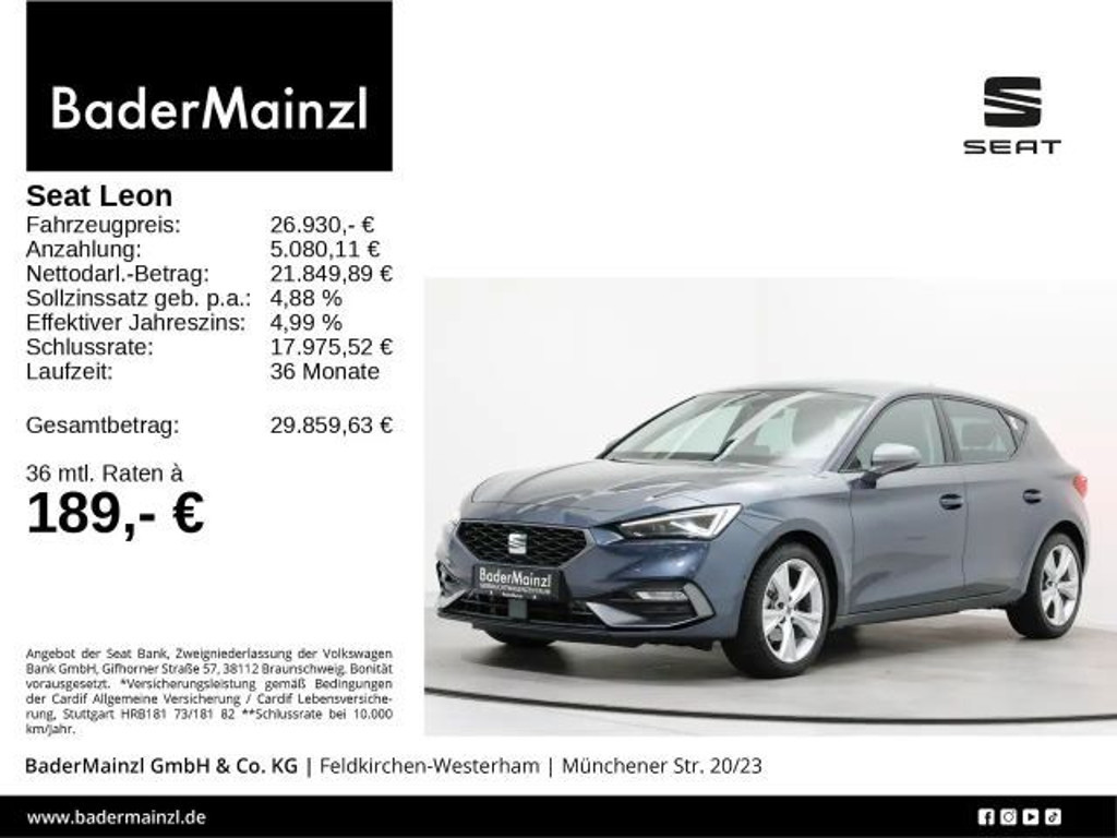 Seat Leon 2025 Benzine