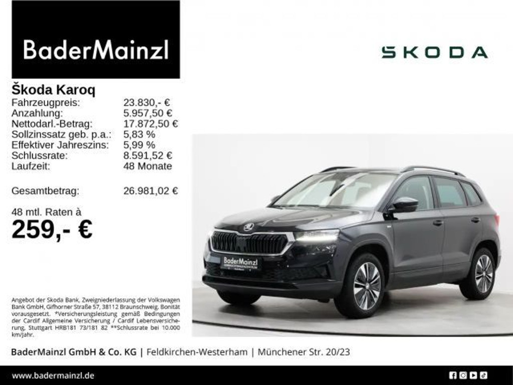 Skoda Karoq 2022 Benzine