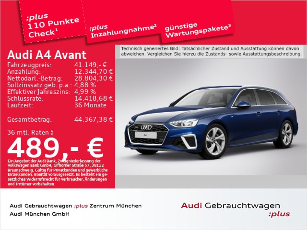 Audi A4 2024 Benzine