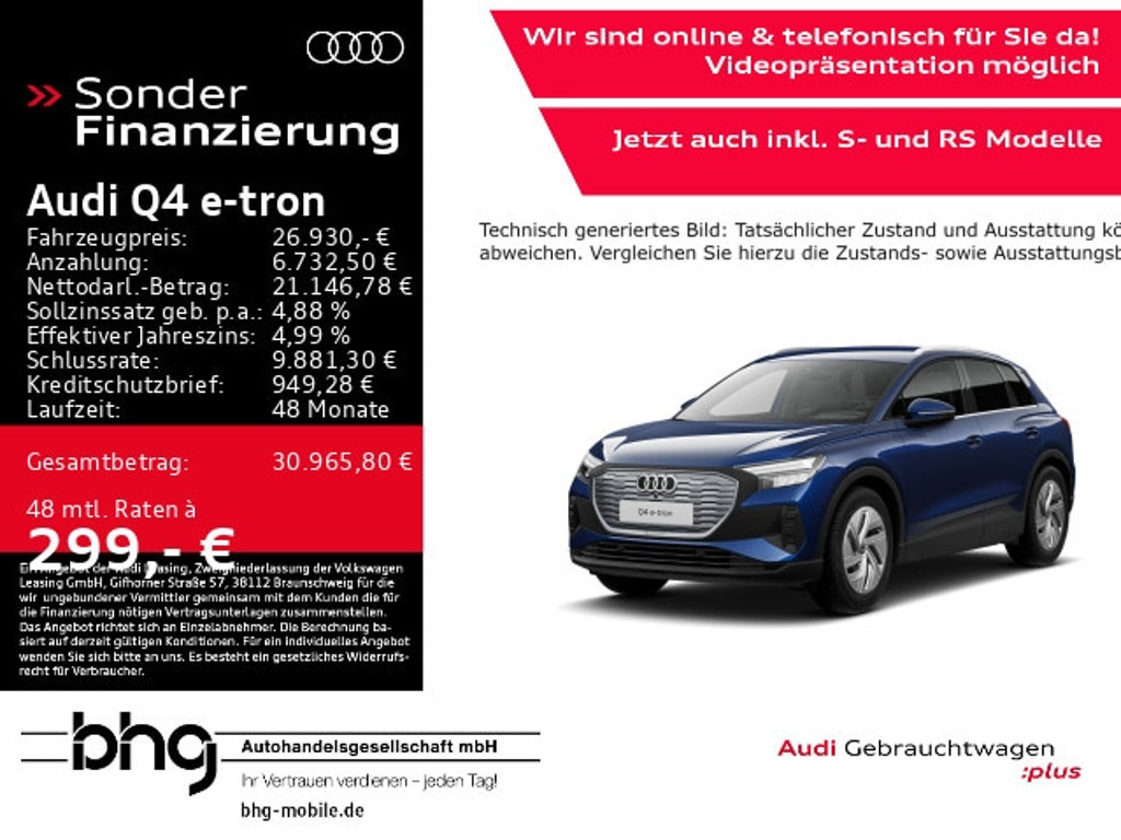 Audi Q4 e-tron