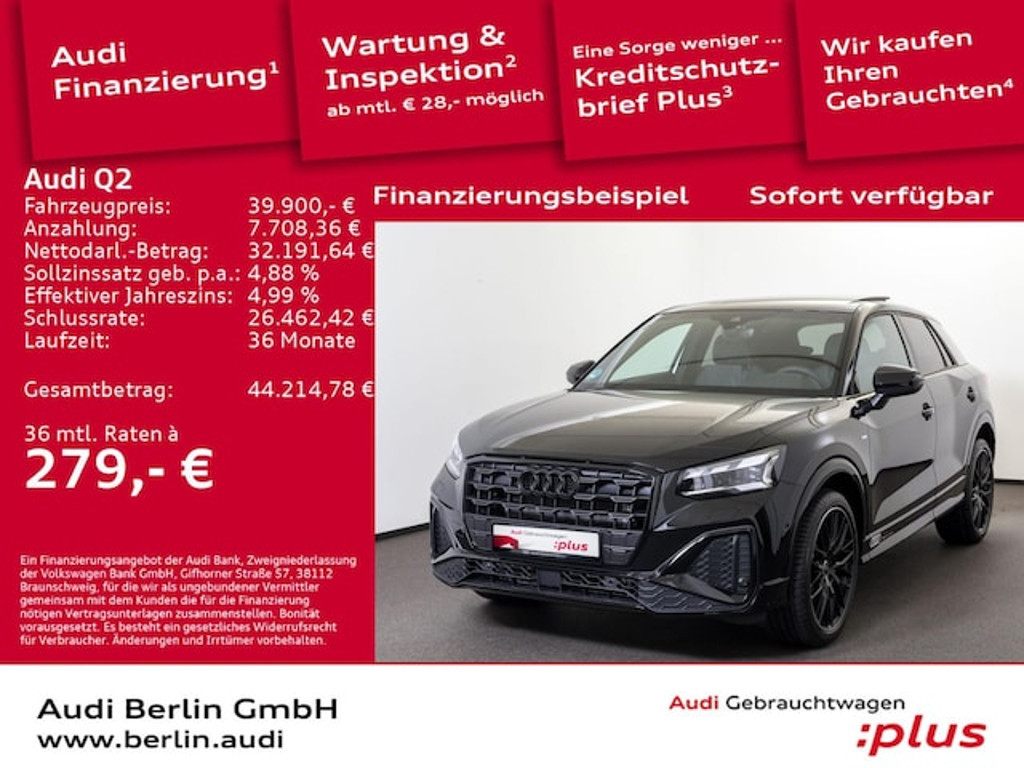 Audi Q2 2025 Benzine