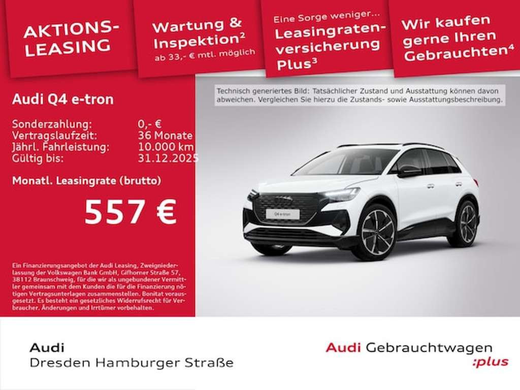 Audi Q4 e-tron 2025 Elektrisch