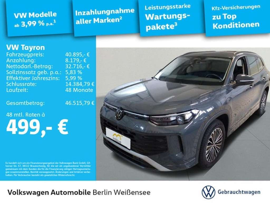 Volkswagen Tayron 2025 Benzine