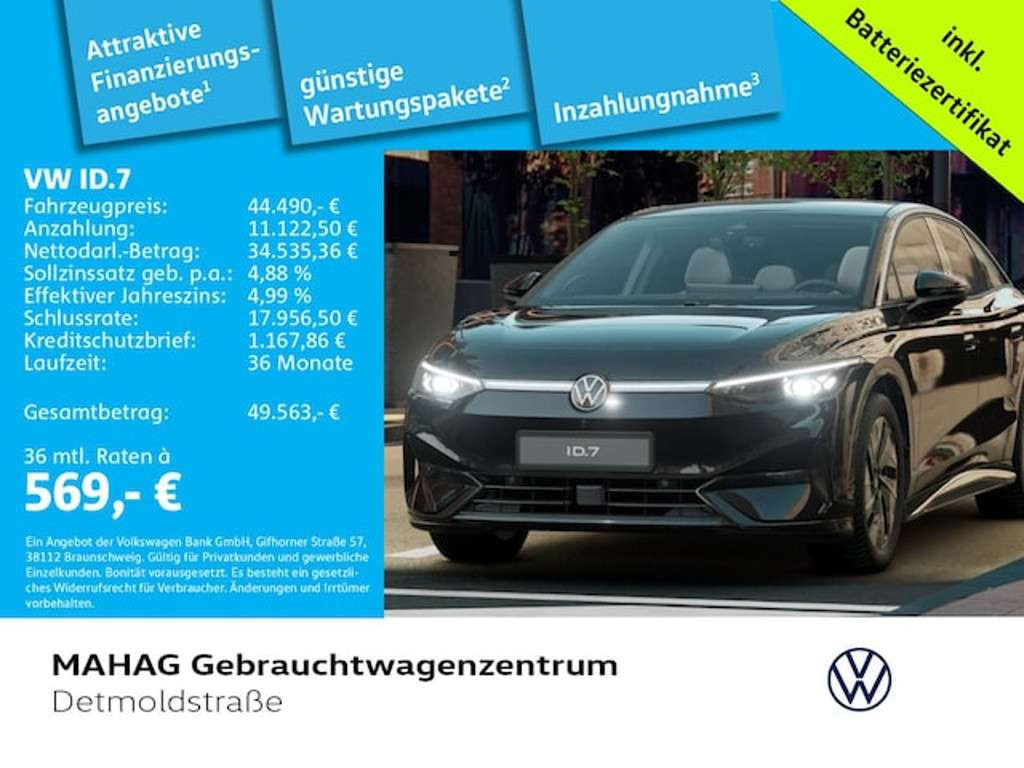 Volkswagen ID.7 2024 Elektrisch