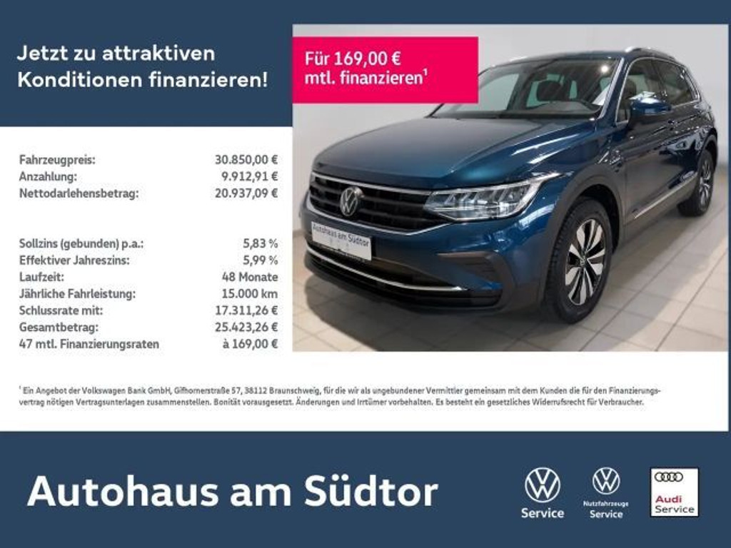 Volkswagen Tiguan 2024 Benzine
